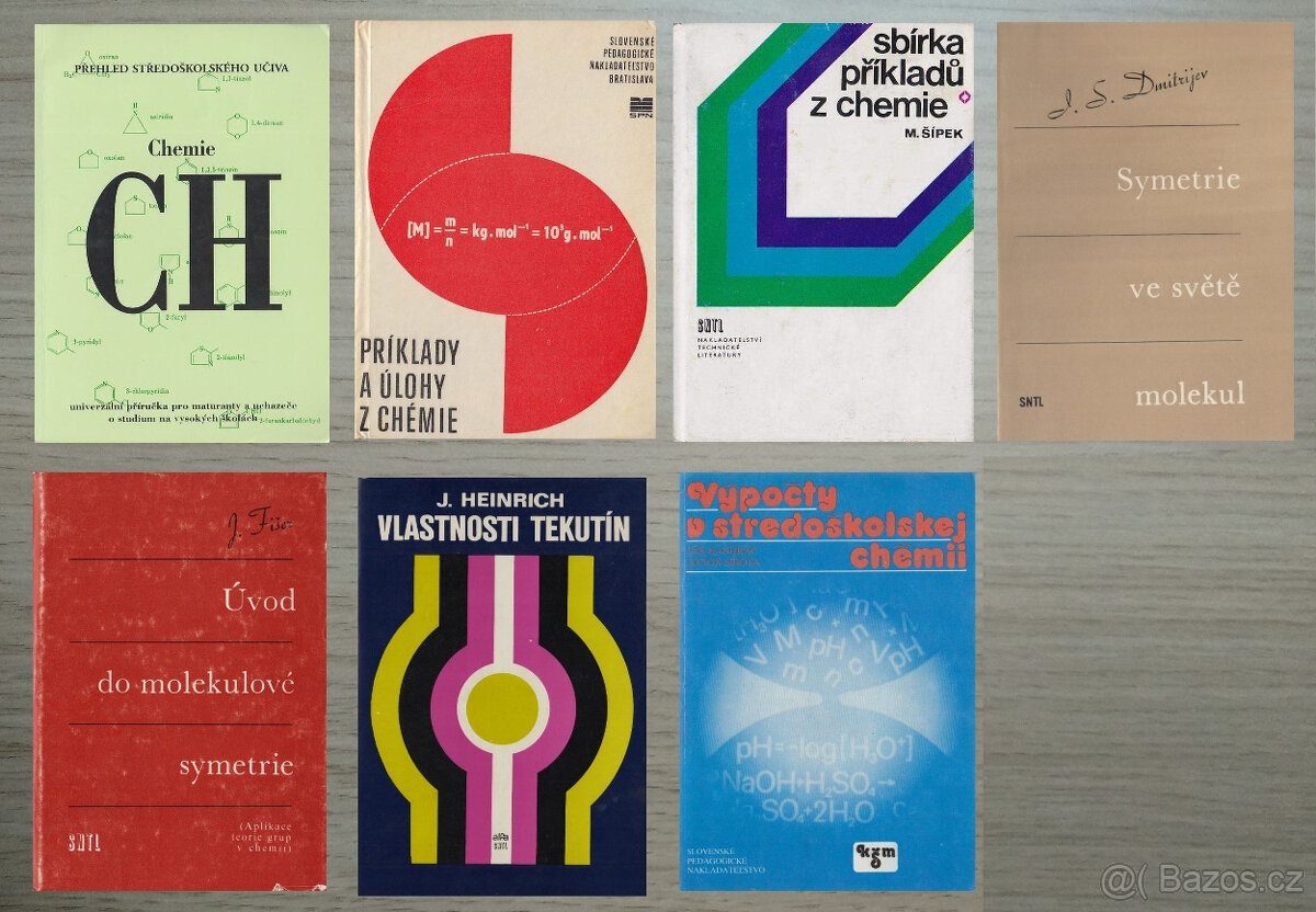 Knihy a učebnice z chemie - 4