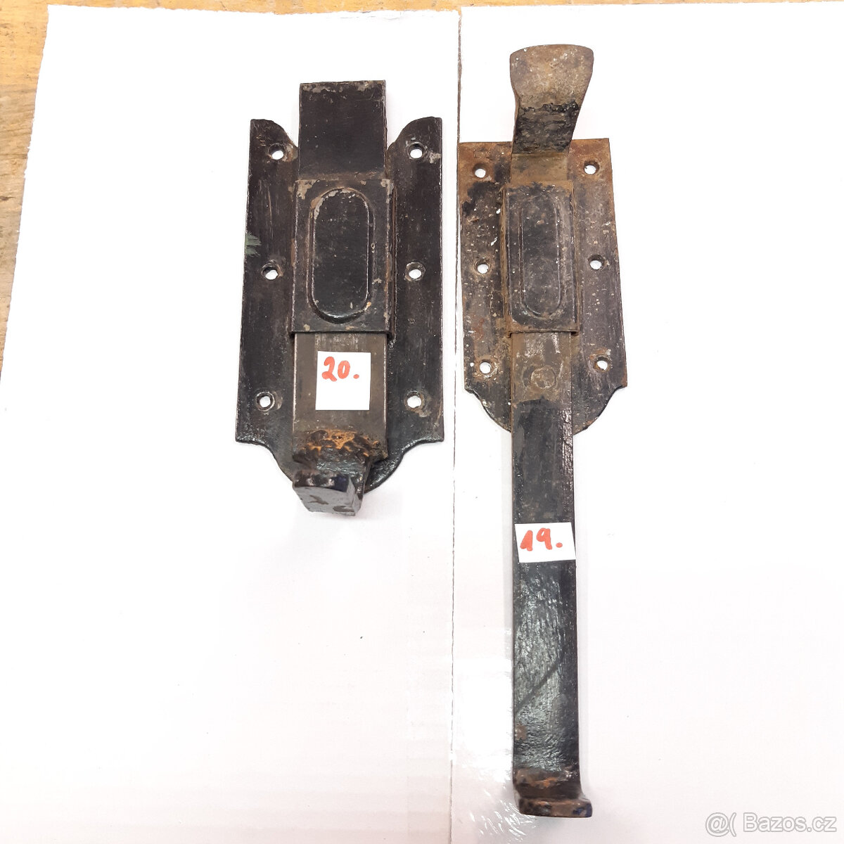 Petlice na dveře,vrata-2ks - 4