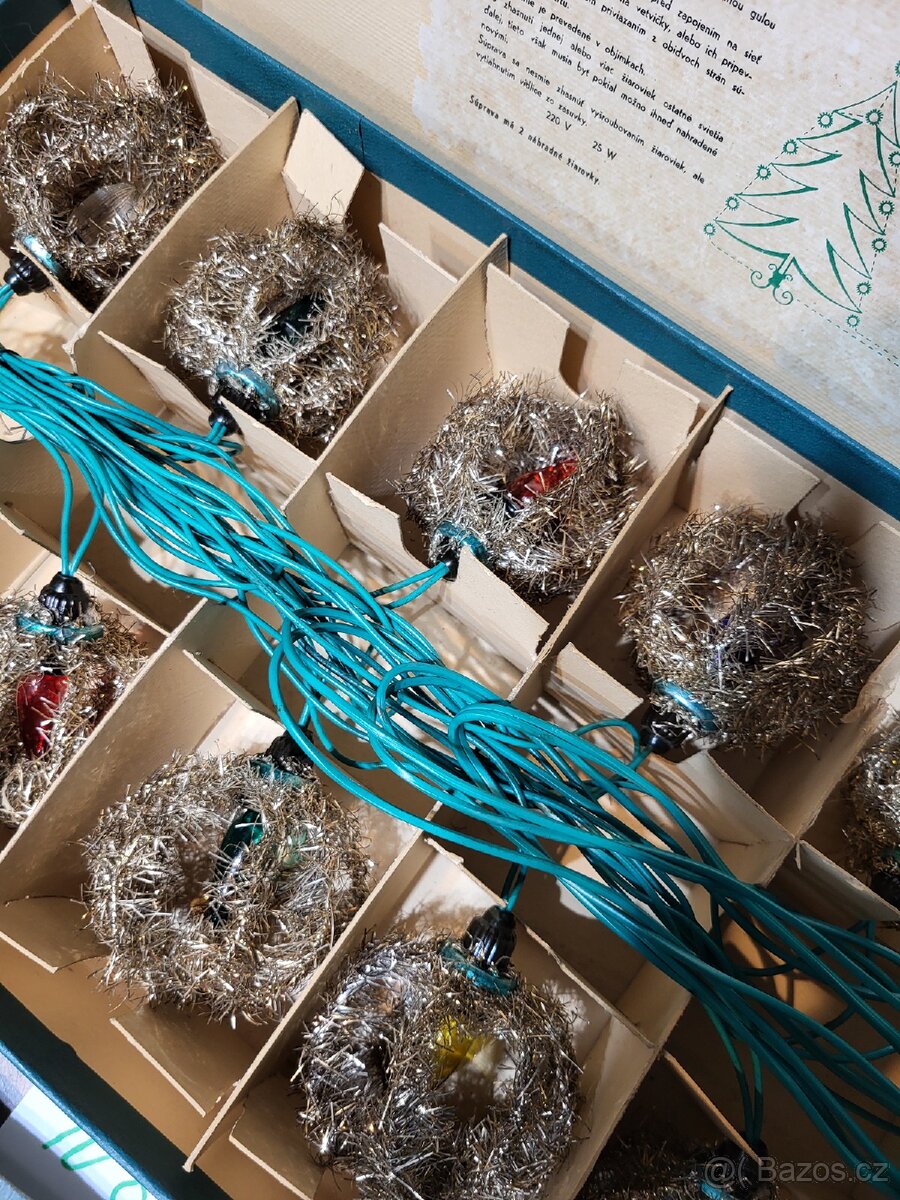 Retro vánoční osvětlení 108 - 4