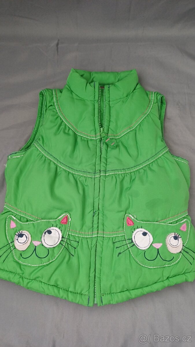 SET bunda + vesta vel. 110 (4-5let) - 4