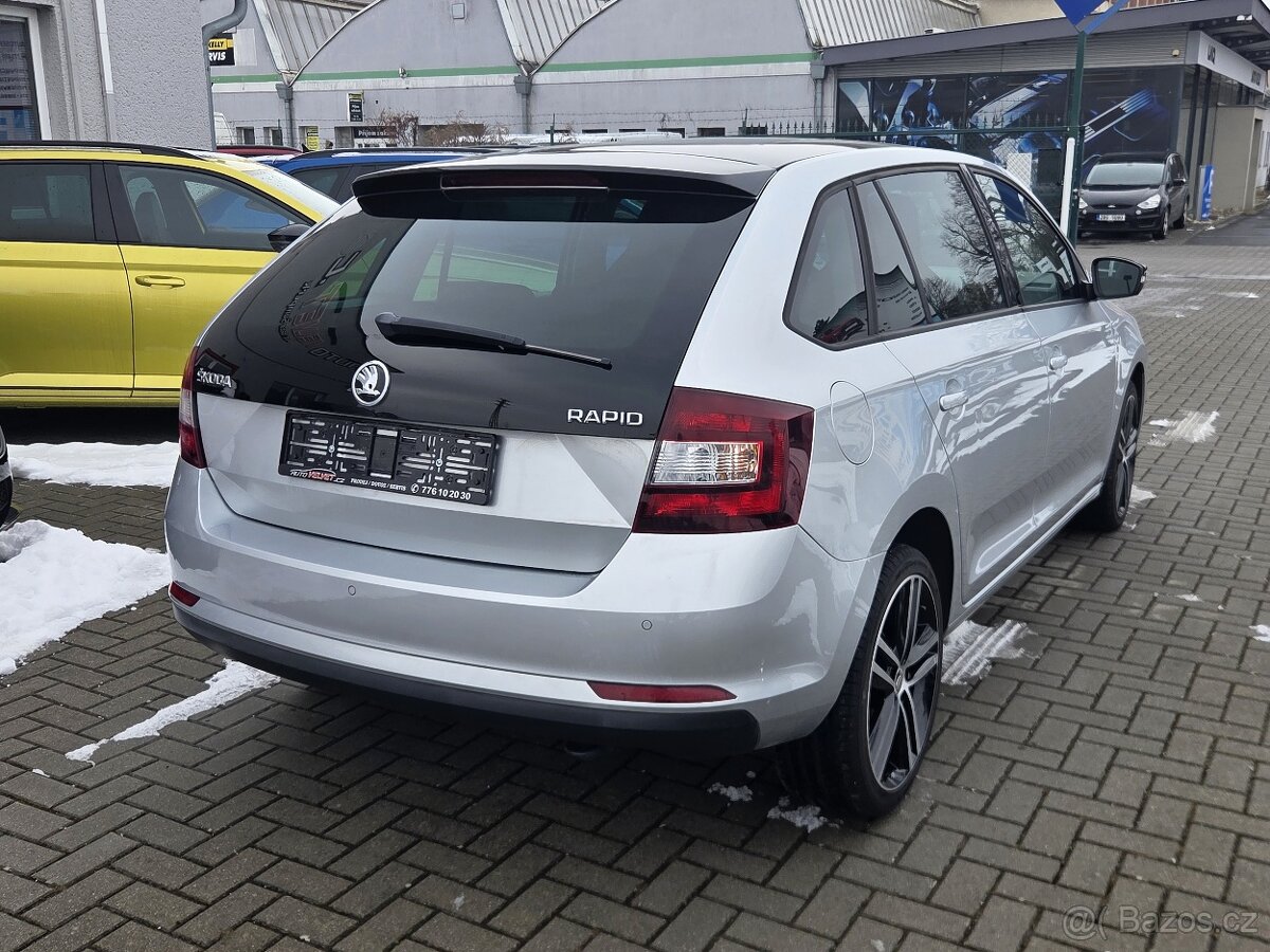 Škoda Rapid TSi Spaceback PANORAMA VYHŘ.SEDAČKY - 4