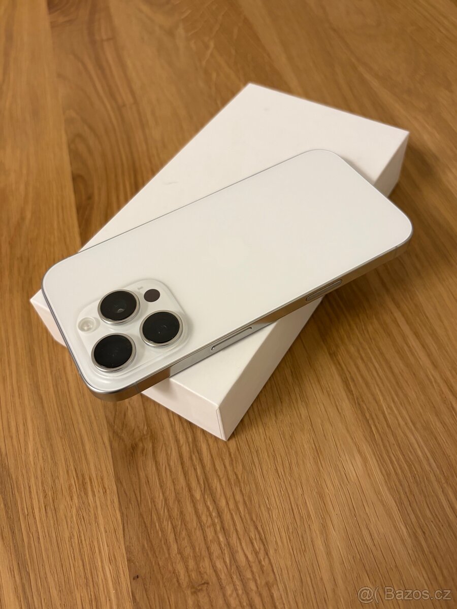 iPhone 16 Pro 128Gb White Titanium 92% Krásný stav - 4