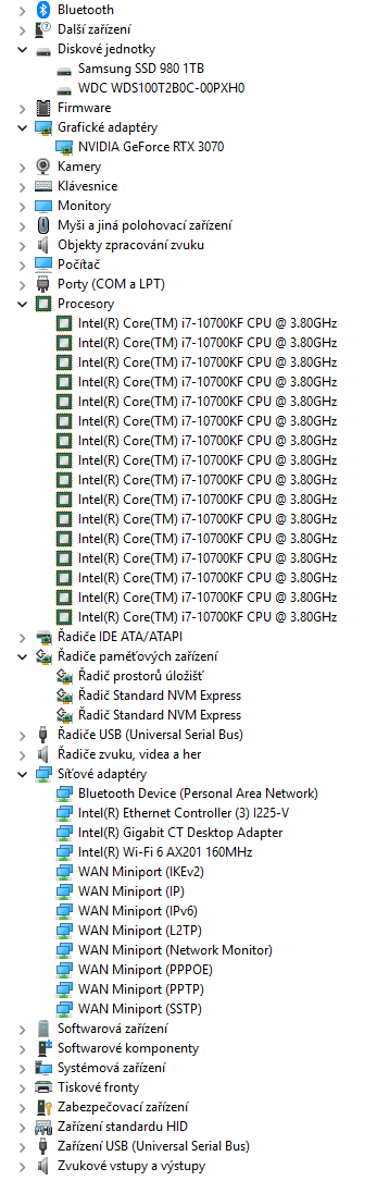 Počítač Intel i7 10700 KF Nvidia - 4