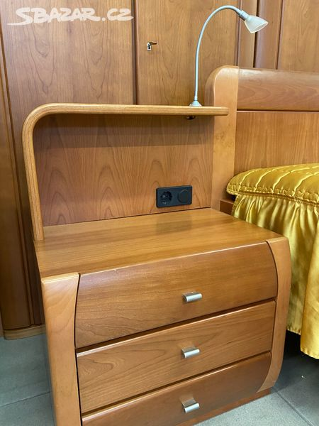 Manželské dvoulůžko s nočními stolky, Segmuller - 4