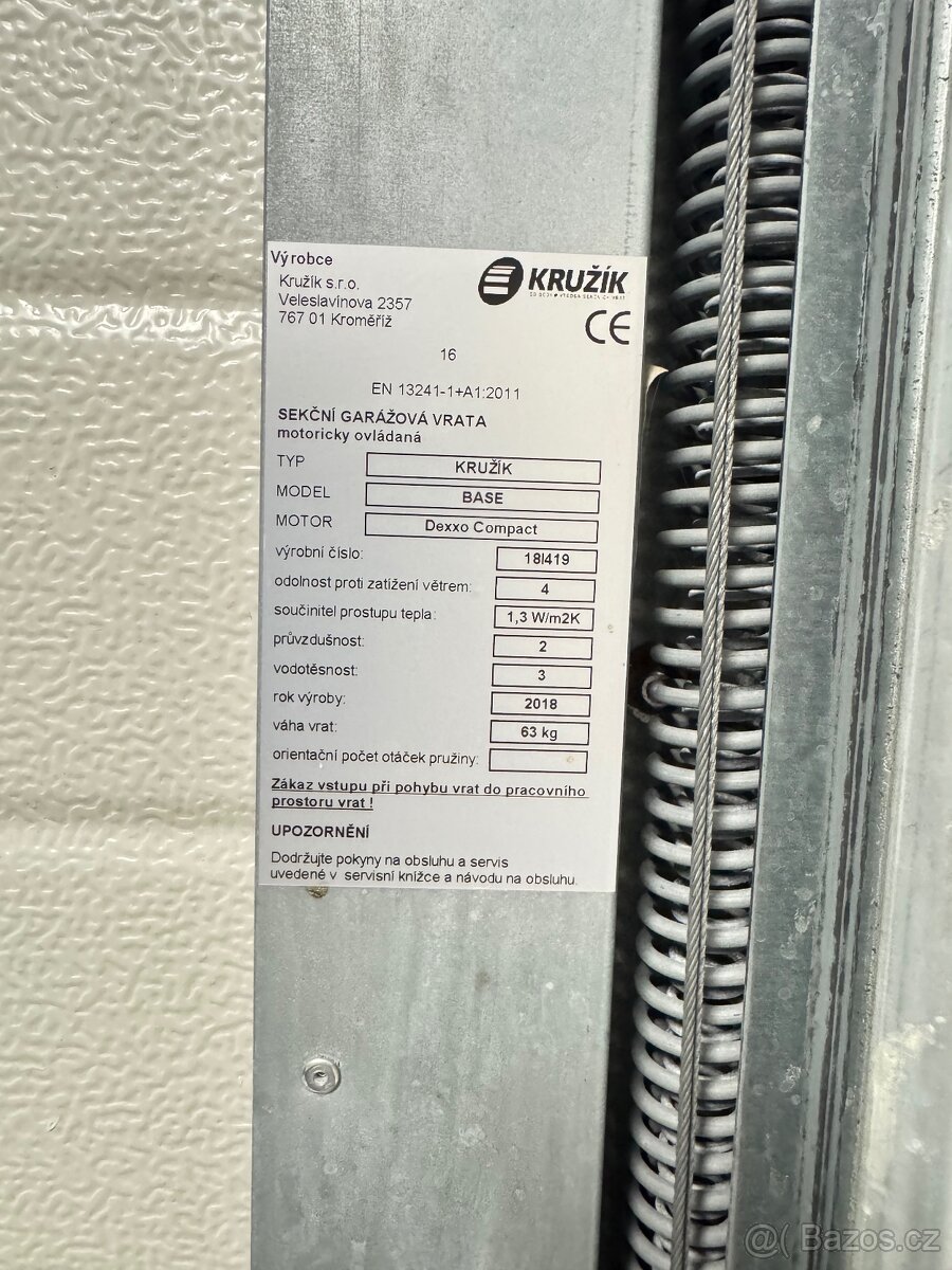 Garážová vrata - kružík - 4