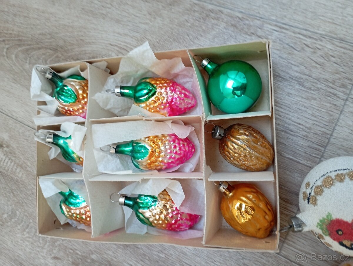 Retro vánoční ozdoby - 4