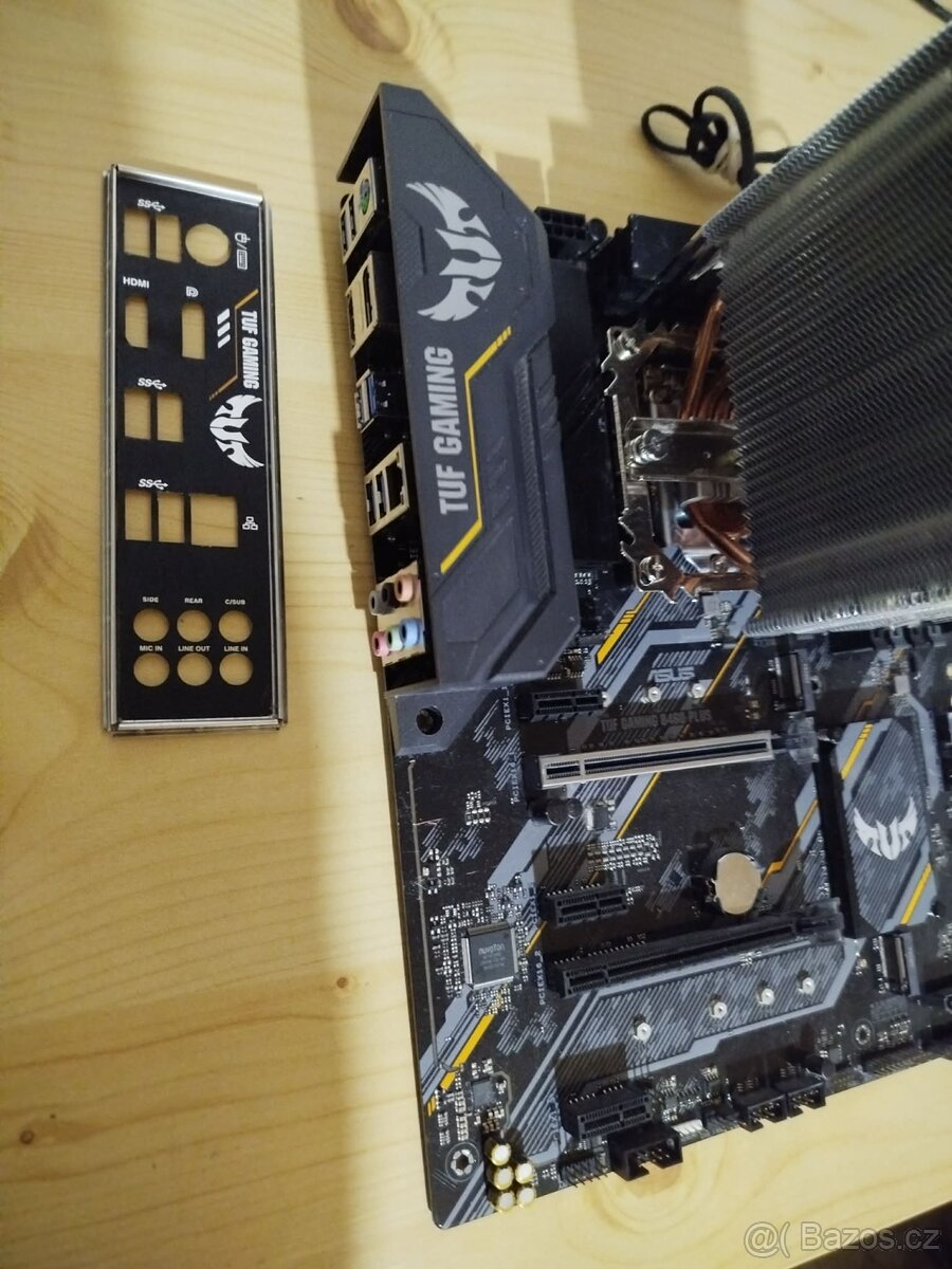 ASUS TUF GAMING B460-PLUS +Intel Core i5-10400F+chladič - 4