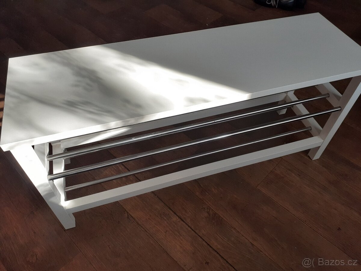 Ikea lavice s botníkem Tjusig - 4