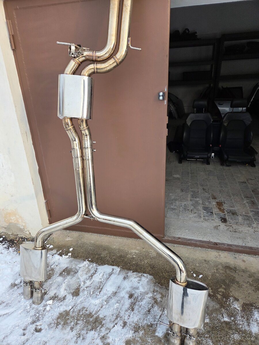 Audi S4 B8 Laděný výfuk - 4