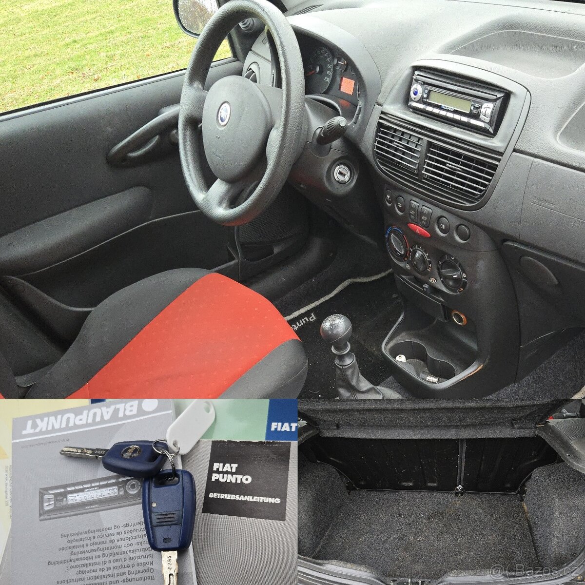 FIAT PUNTO 1,2 8v 2007 KLIMATIZACE, CITY-SERVO, ALU, TOP - 4