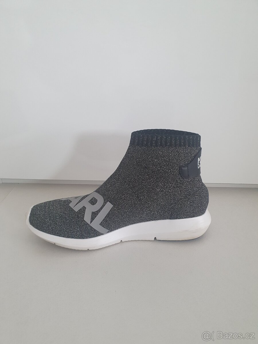 Karl Lagerfeld kotníkové tenisky - 4
