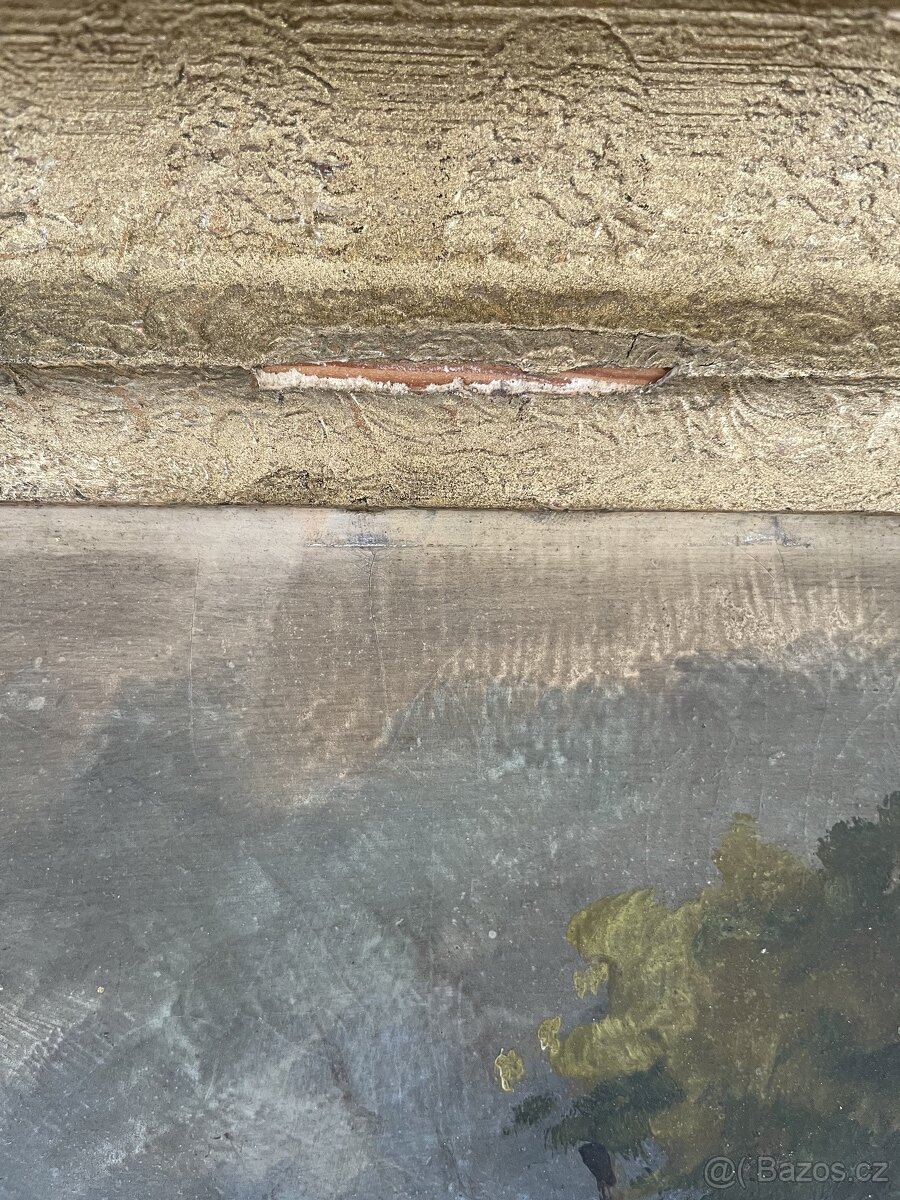 Malba painting Václav Stein chalupa hory - 4