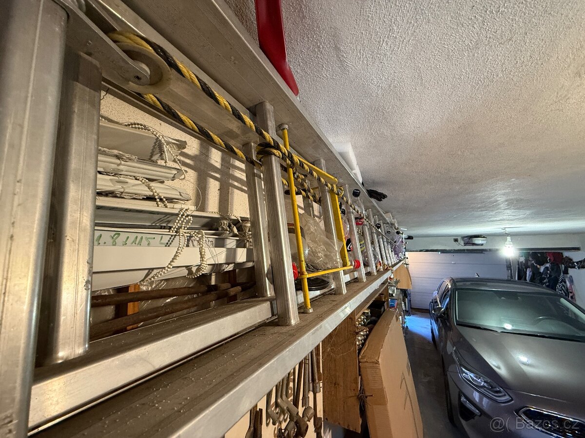 Hliníkový žebřík s lankem - 12 m - 4