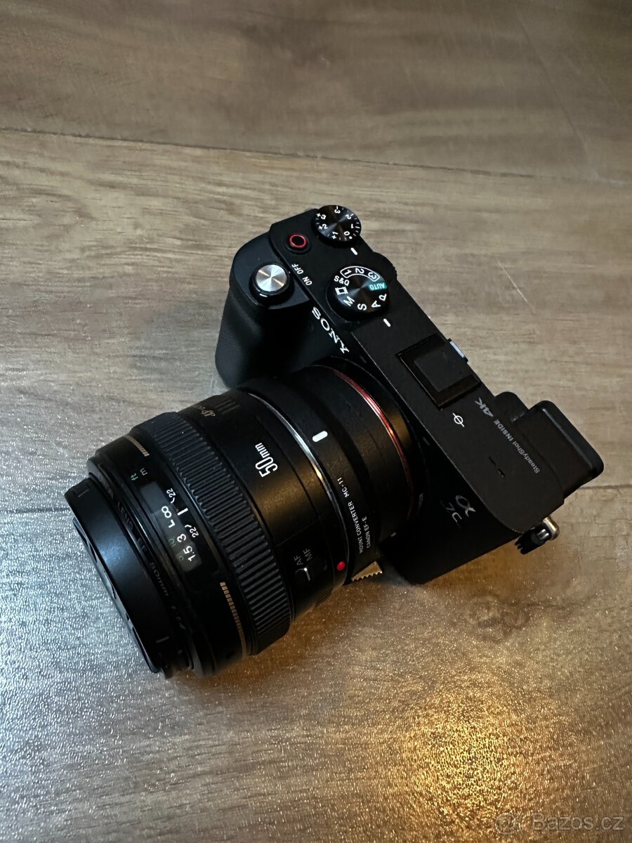 Prodám Sony a7c + tri objektivy - 4