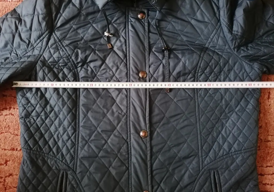 Dámská šedo-zelená bunda - 4