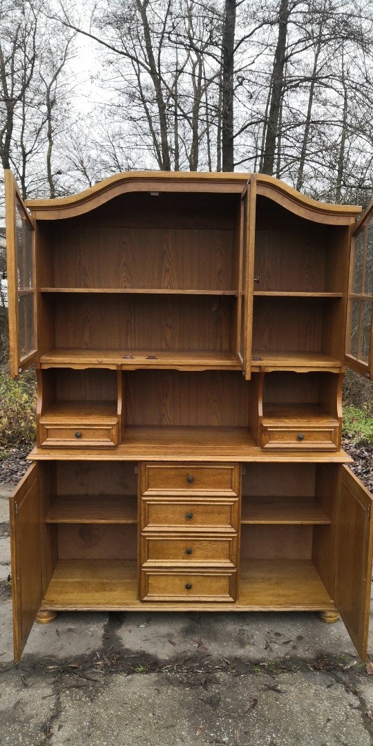 Rustikální masivní příborník - 4