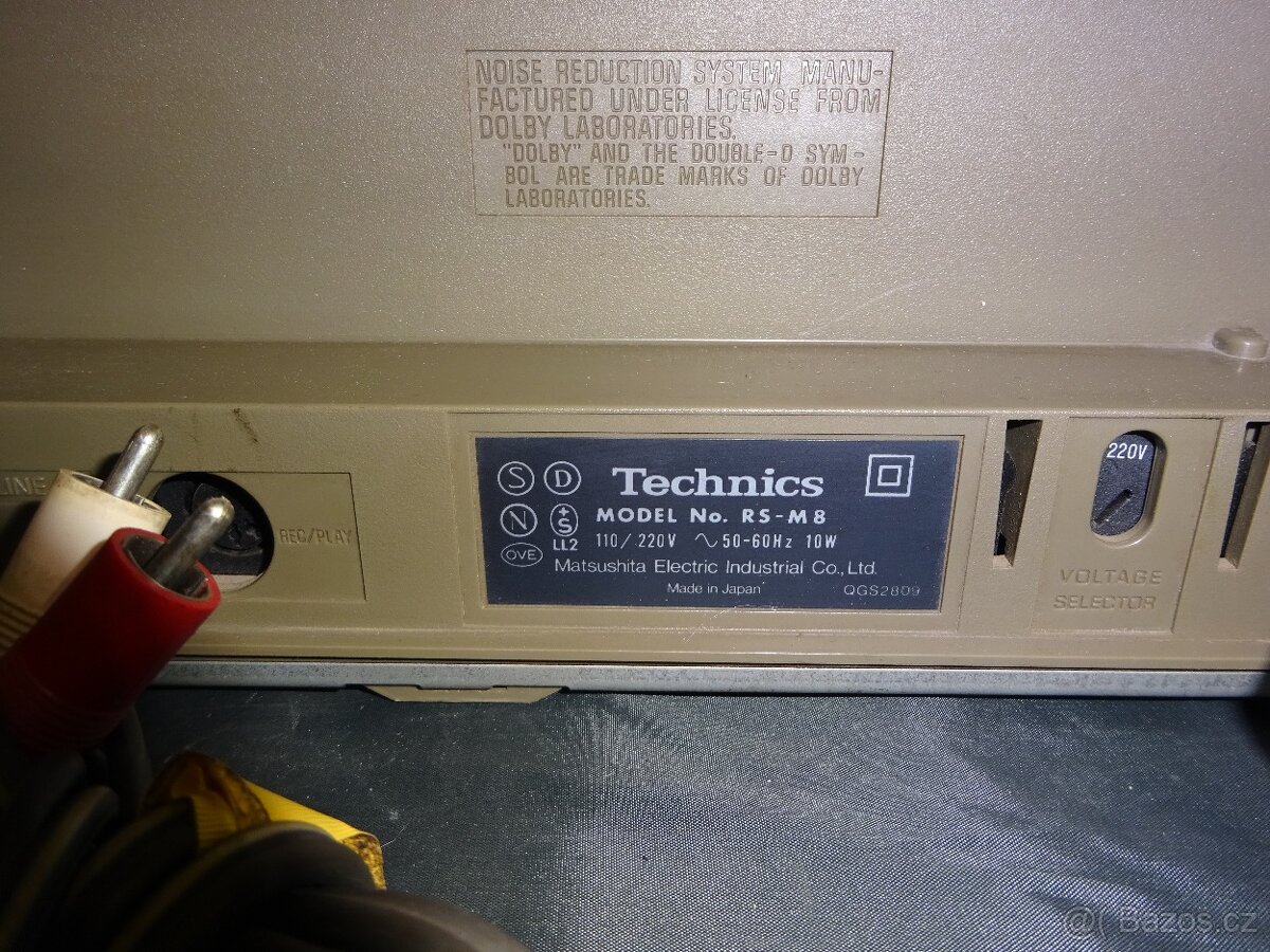 Stereo cassette tape deck TECHNICS RS-M8 - 4