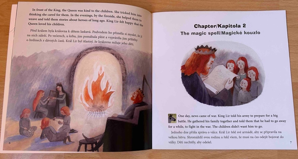 Dvojjazyčné pohádky pro děti - Edika - 4