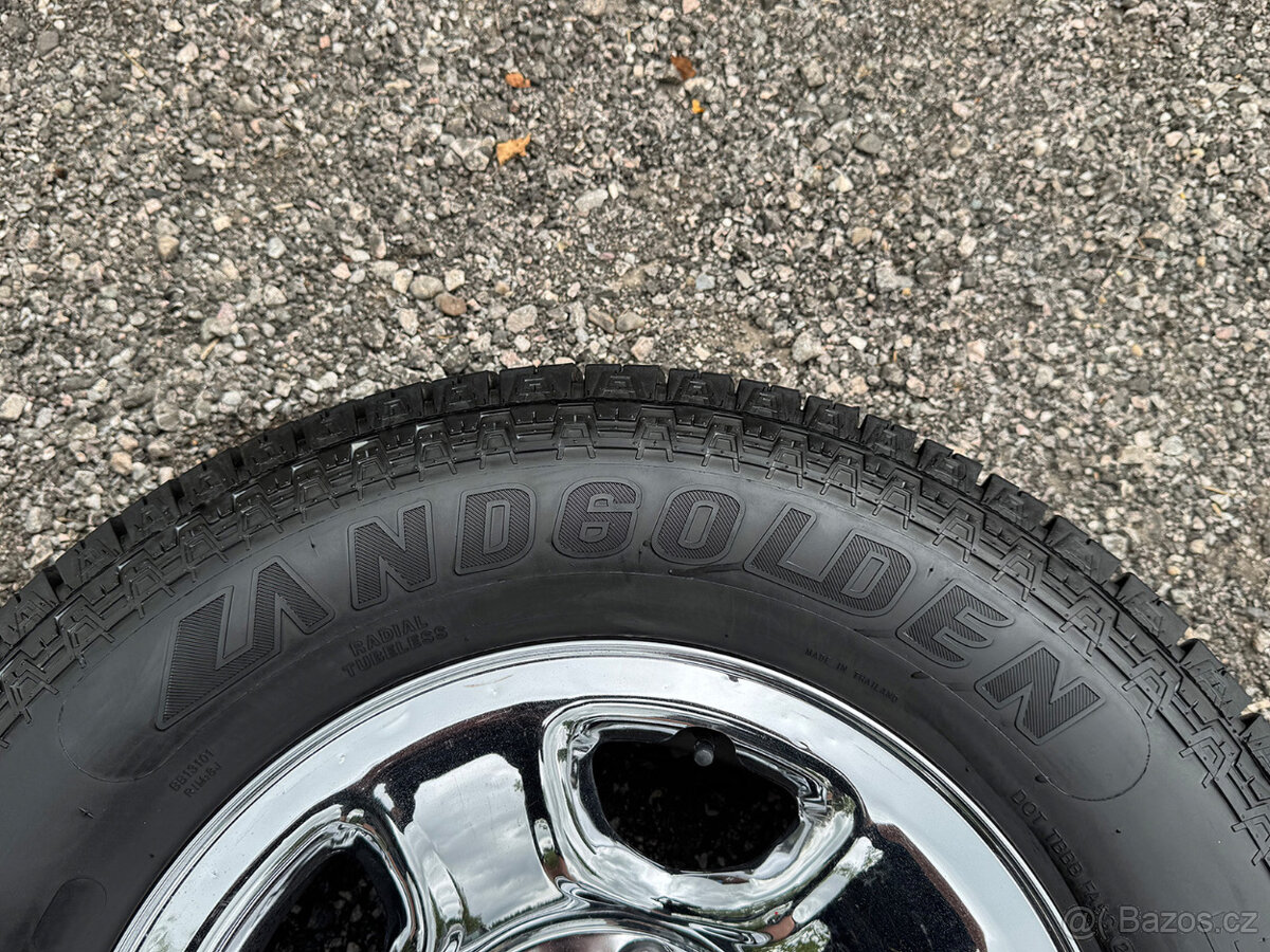 17" 8x165 DODGE RAM 2500 3500 CHROM ORIGINÁL - 4