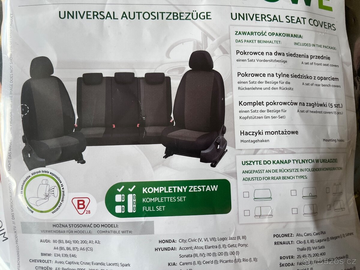 Auto potahy univerzální - 4