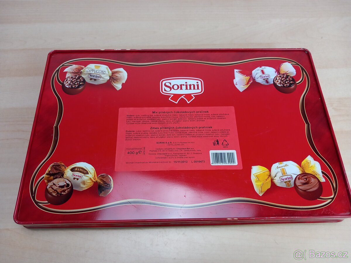 Plechová dóza - sběratelský předmět - 4