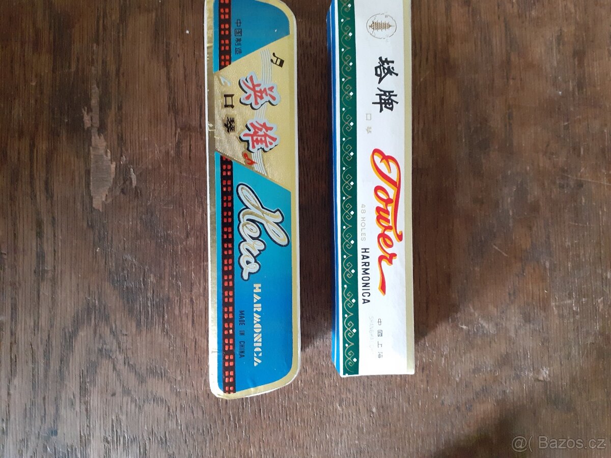 Foukací harmoniky. - 4