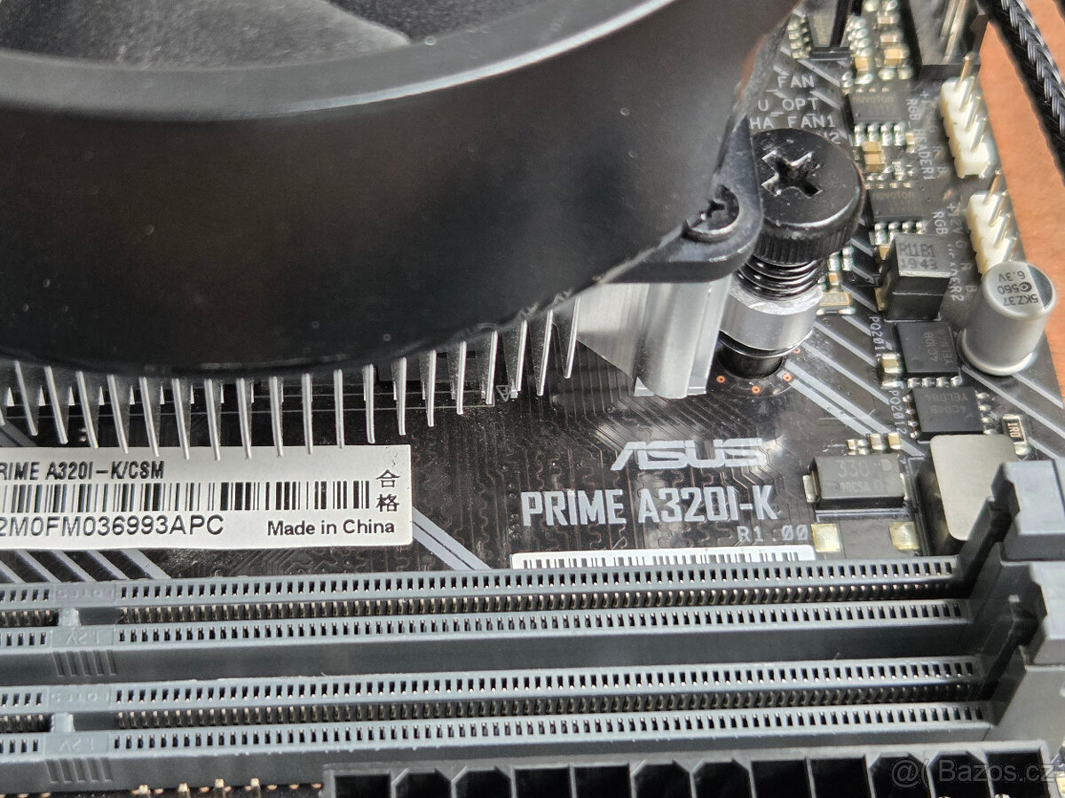 ASUS Prime A320I-K AM4 miniITX + AMD Athlon 3000G - 4