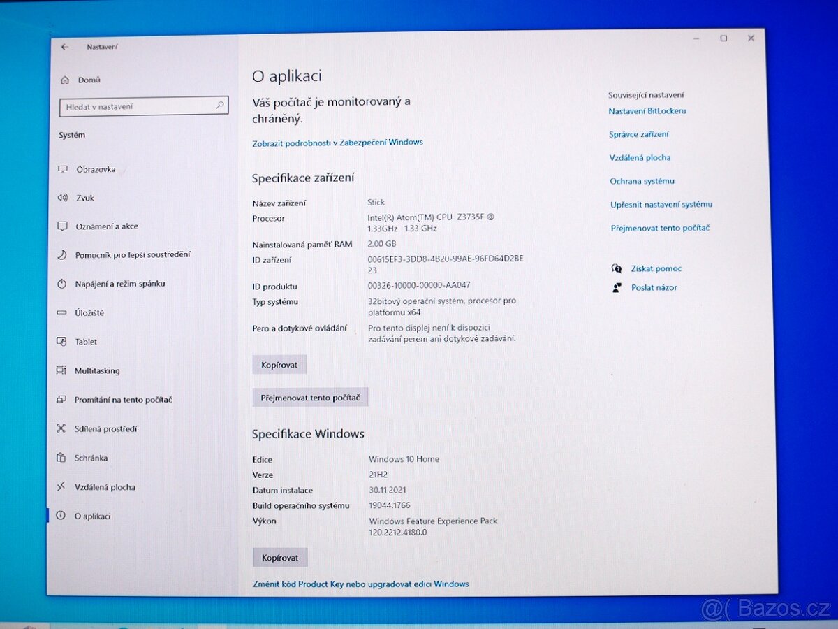 KAPESNÍ MINI POČÍTAČ INTEL COMPUTE STICK STCK1A32WFCR - 4
