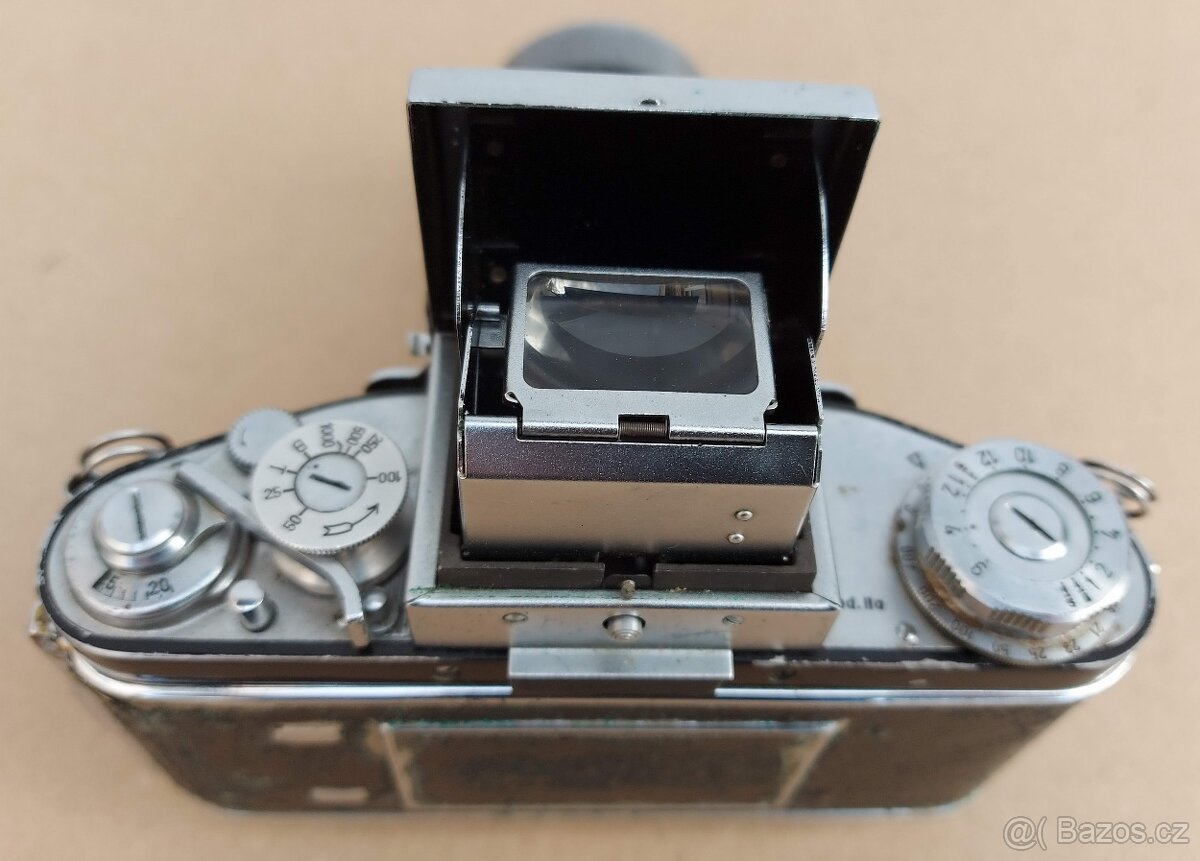 Objektiv Meyer Görlitz Trioplan 100 f2,8 + Exakta Varex IIa - 4