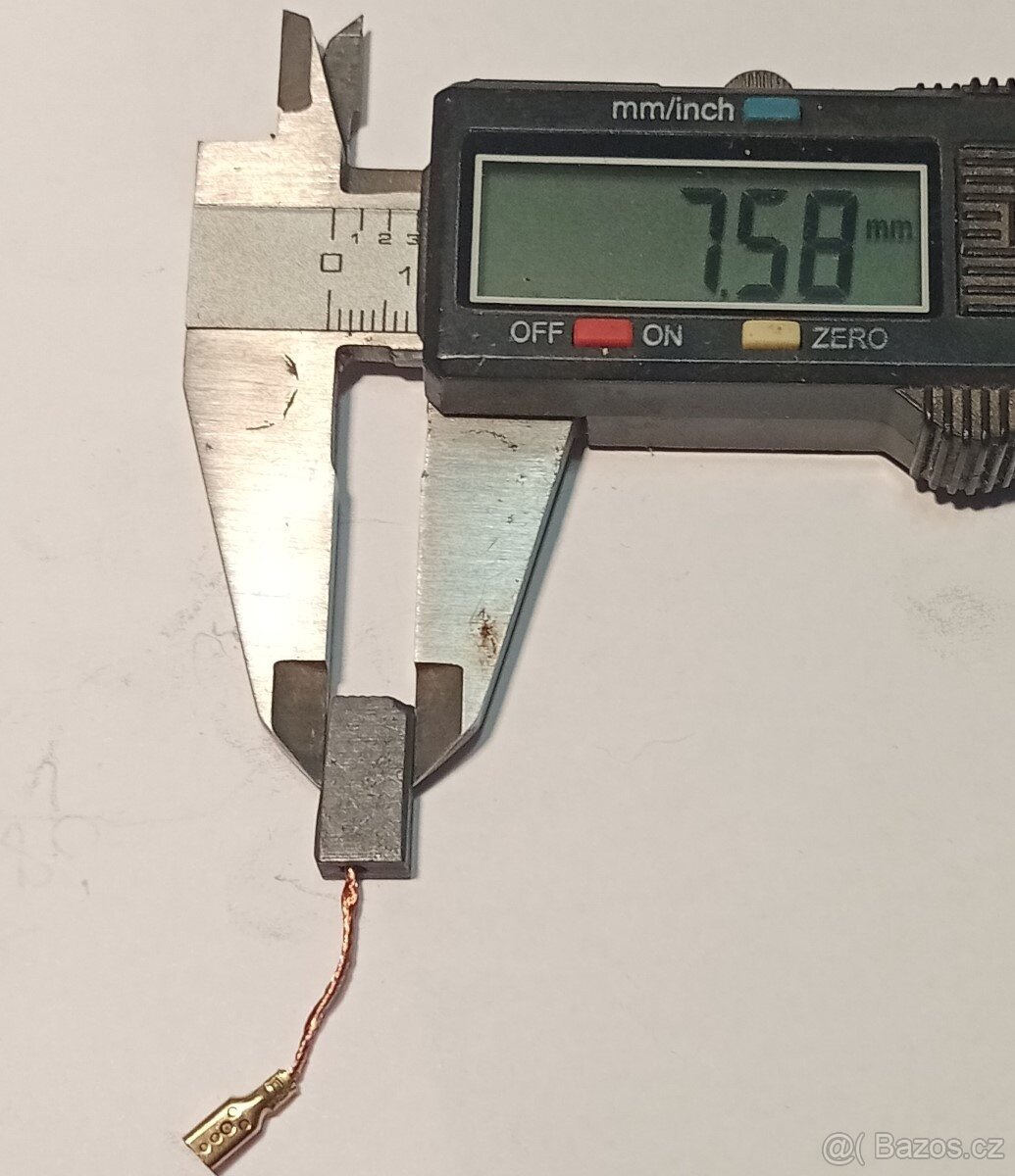 Uhliky 4,8 x 7,6 x 15,2 mm do ručního nářadí 210507 - 4