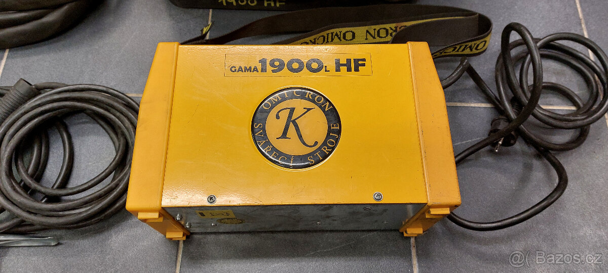 Svářečka OMICRON GAMA 1900L HF MMA/TIG DC - 4