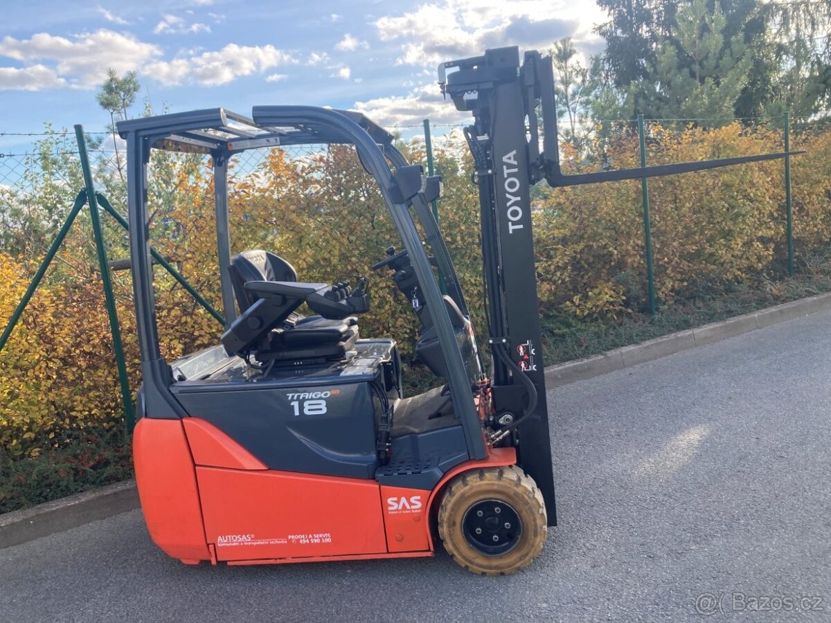 Čelní vysokozdvižný vozík TOYOTA 8FBET18 |PS2648| - 4