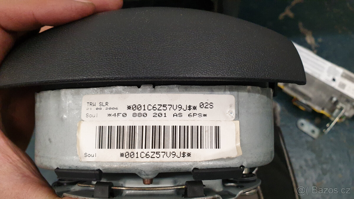 Palubní deska airbagy pásy jednotka Audi A6 C6 4F - 4