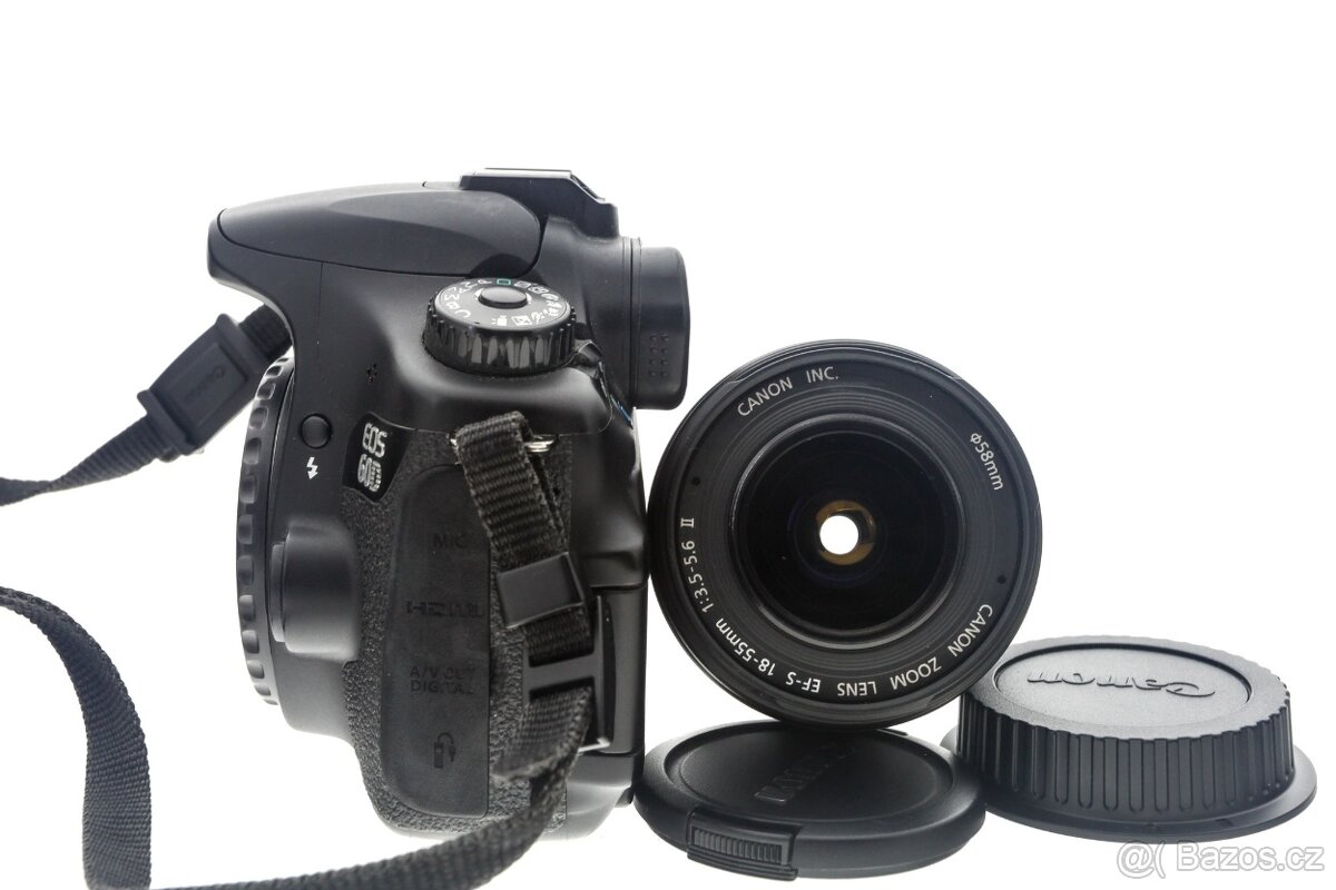 Zrcadlovka Canon 60D + 18-55mm + příslušenství - 4