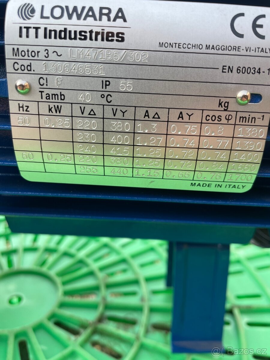 Čerpadlo LOWARA FHE4 32-160/02 - 4