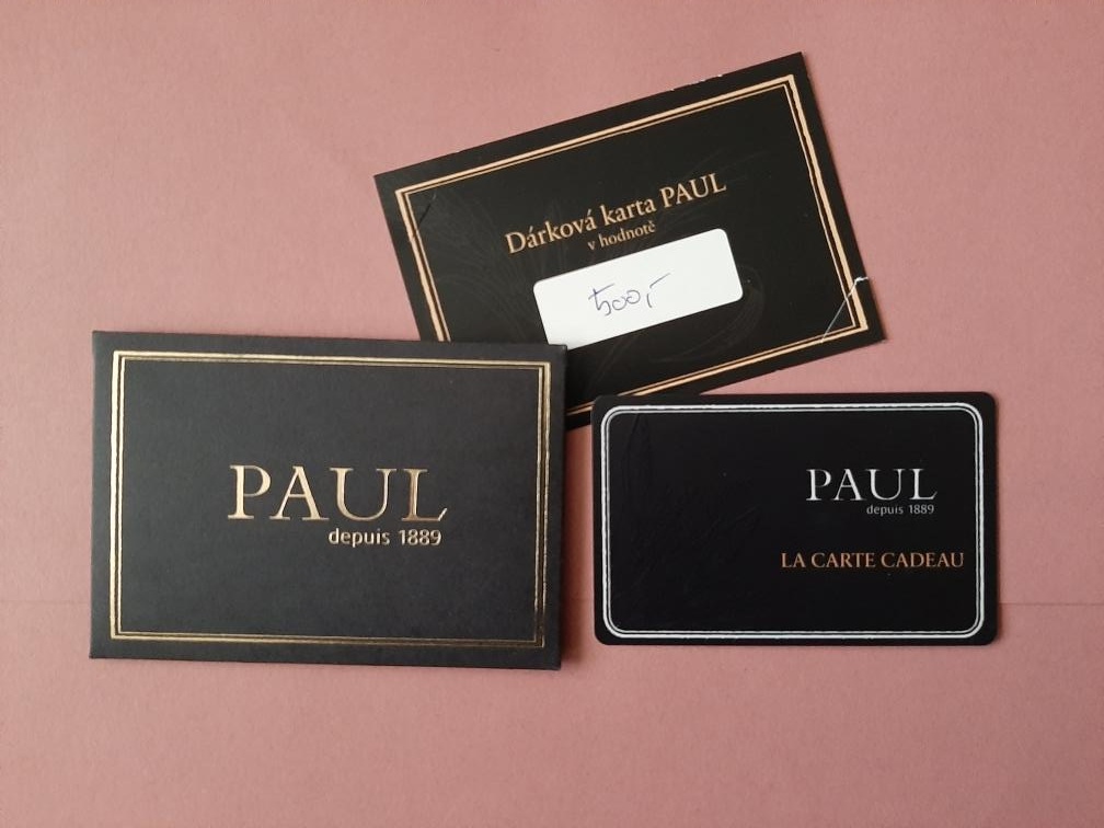 Dárková karta PAUL v hodnotě 500Kč - 4