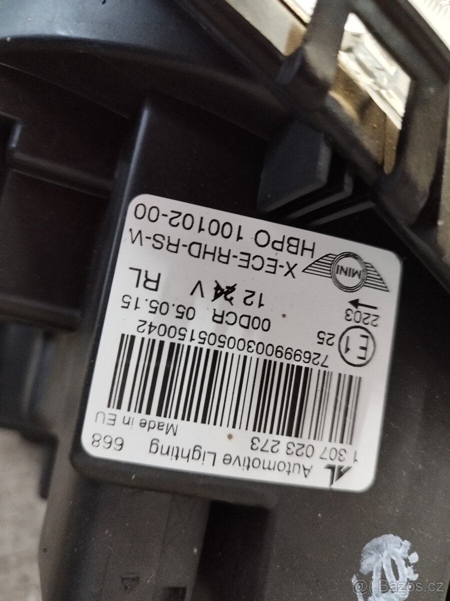 Přední světla - Mini Cooper - 4