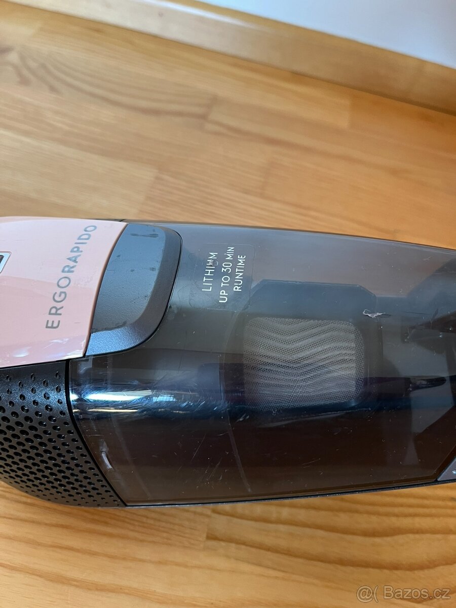 Tyčový vysavač 2v1 Electrolux Ergorapido růžový - 4