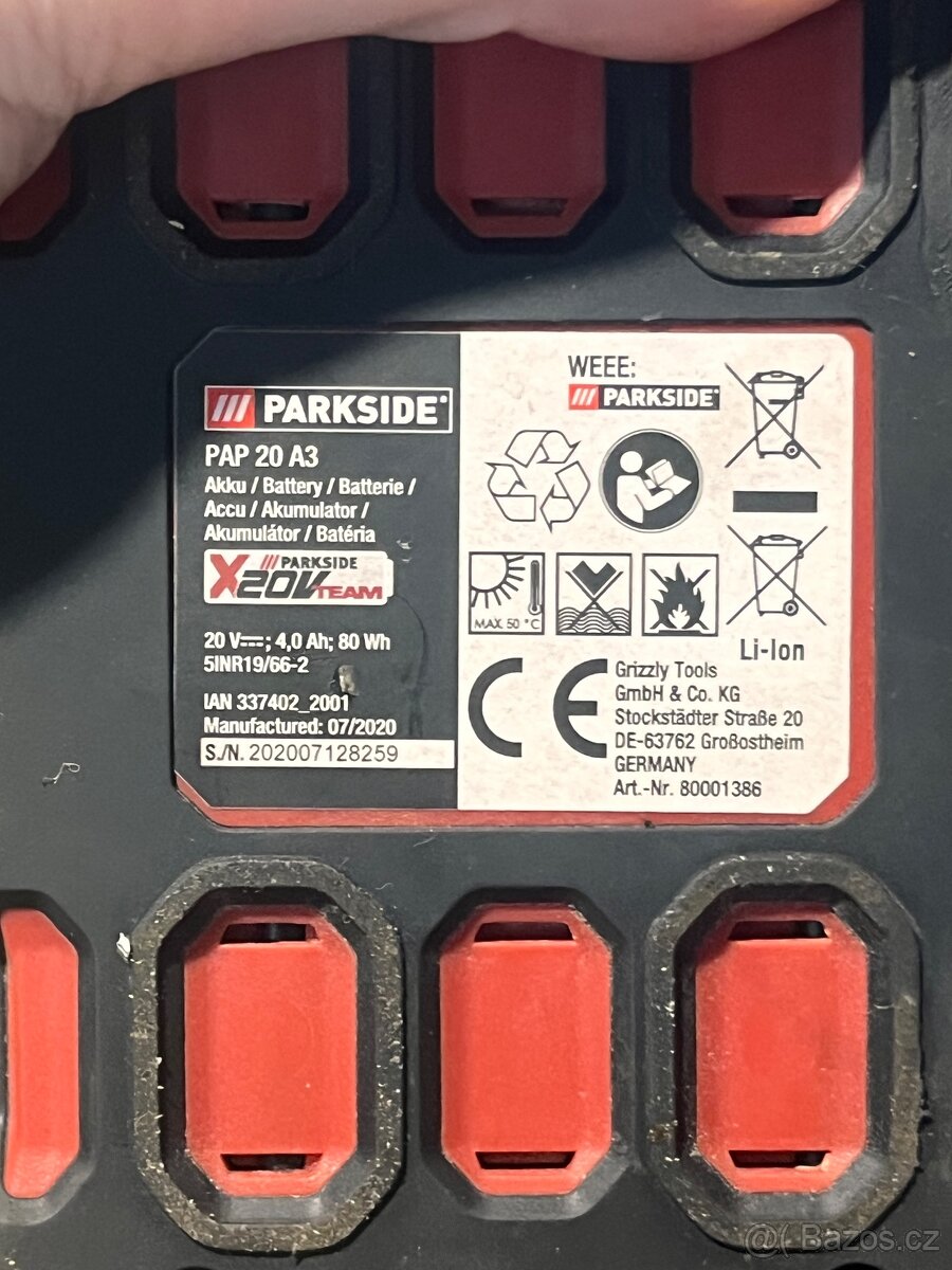 Aku vrtačka Parkside - 4