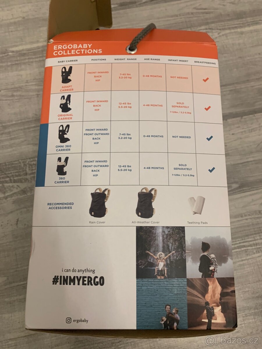 Nosítko Ergobaby Adapt - 4