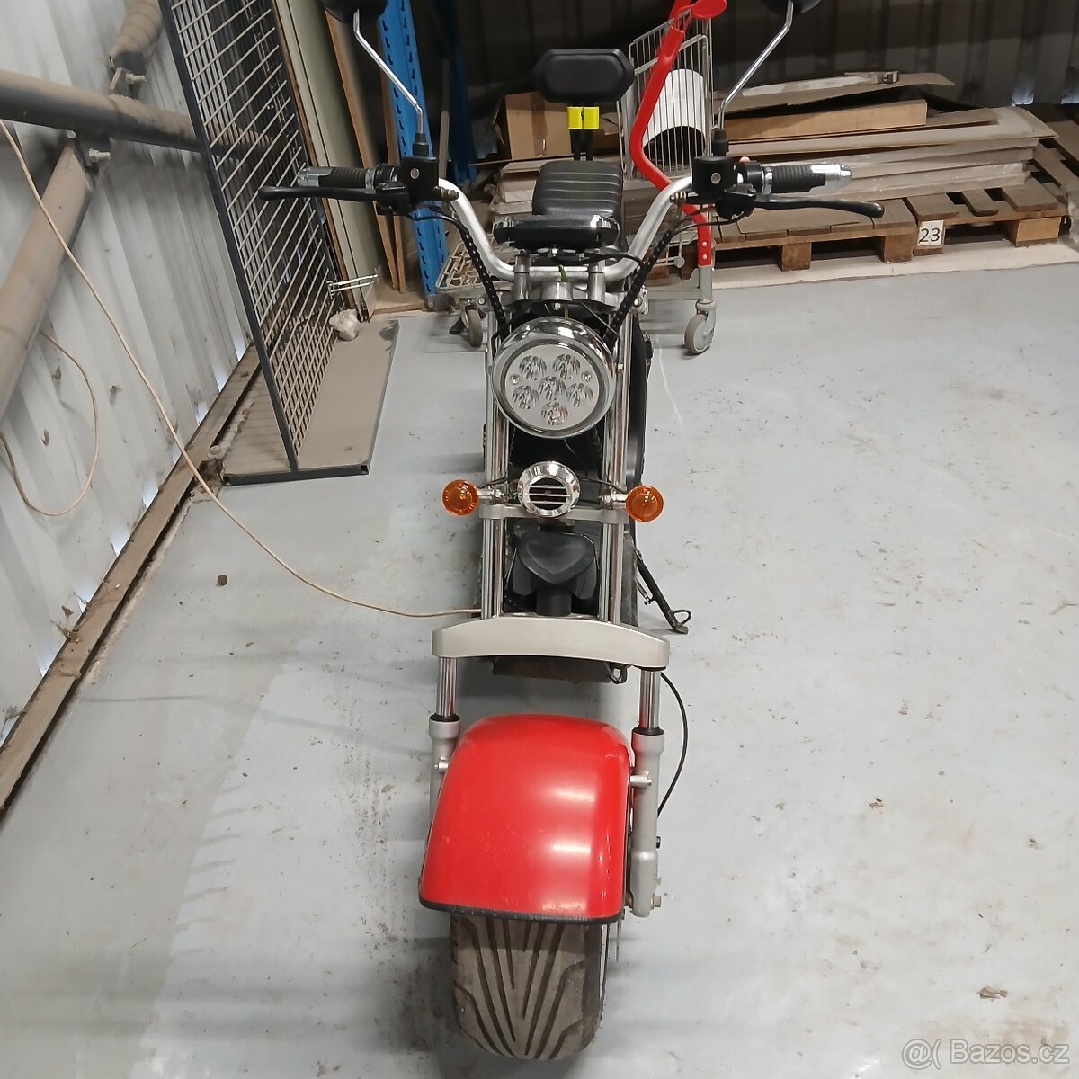 Elektro chopper kolobezka - 4