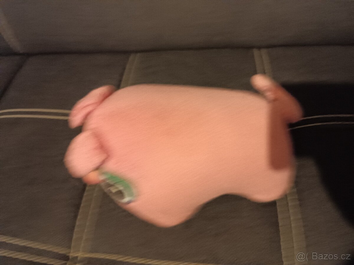 plyšák prasátko pro štěstí - 4