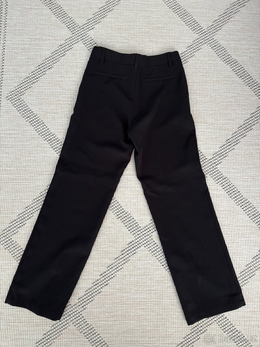 Černé společenské kalhoty Lindex 134 - 4