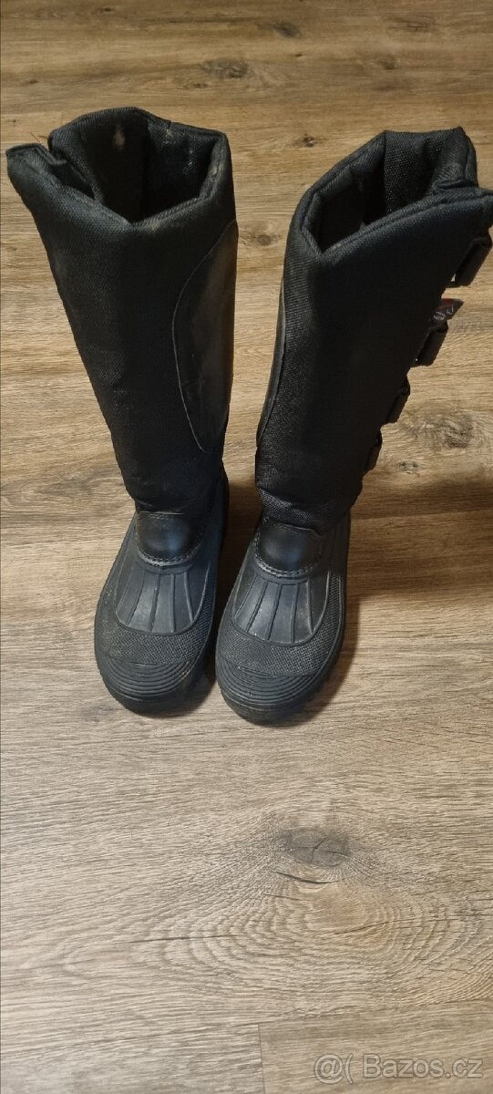 HKM zimni vysoké boty vel 34 - 4