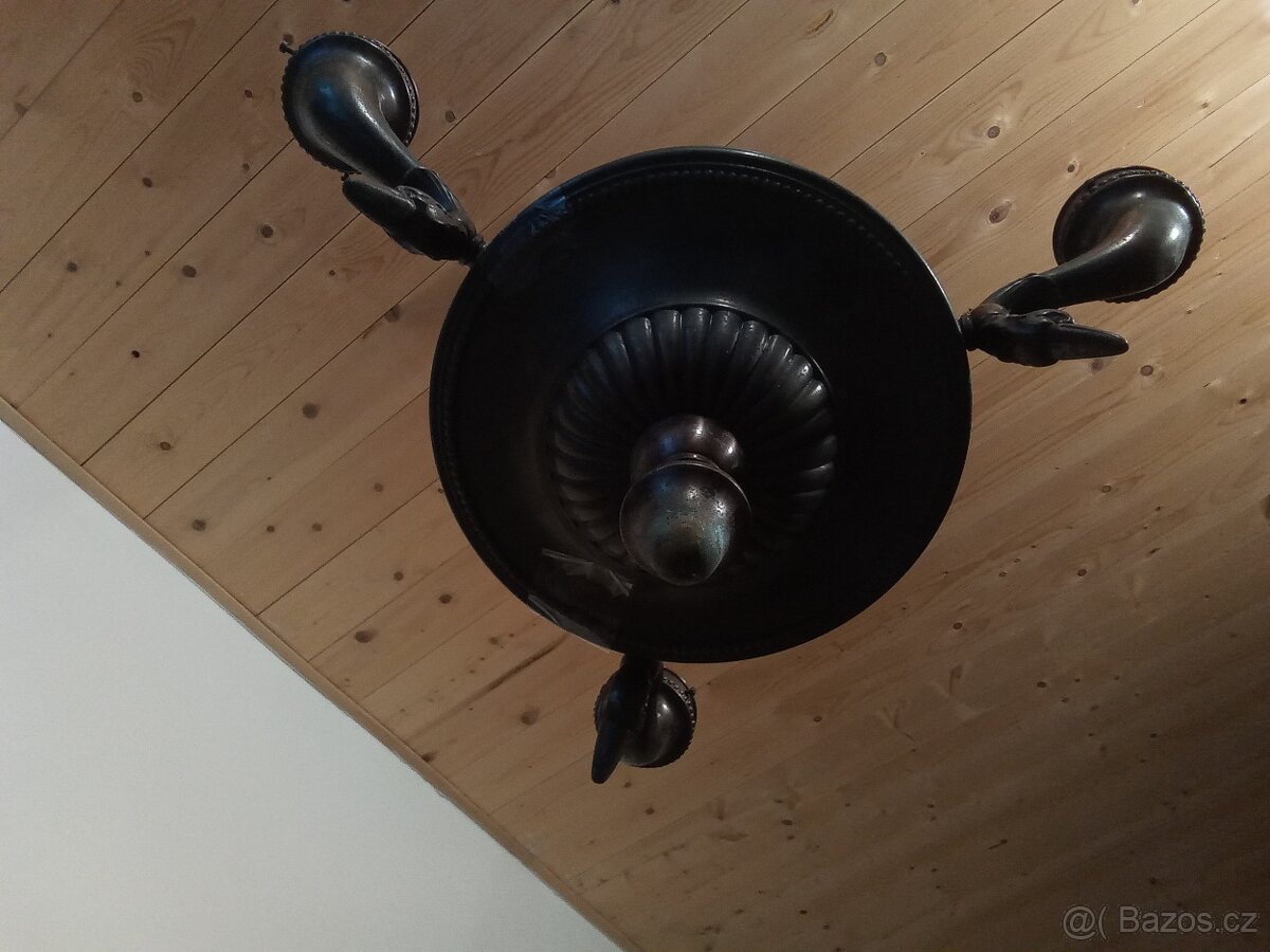 Starý mosazný lustr - 4