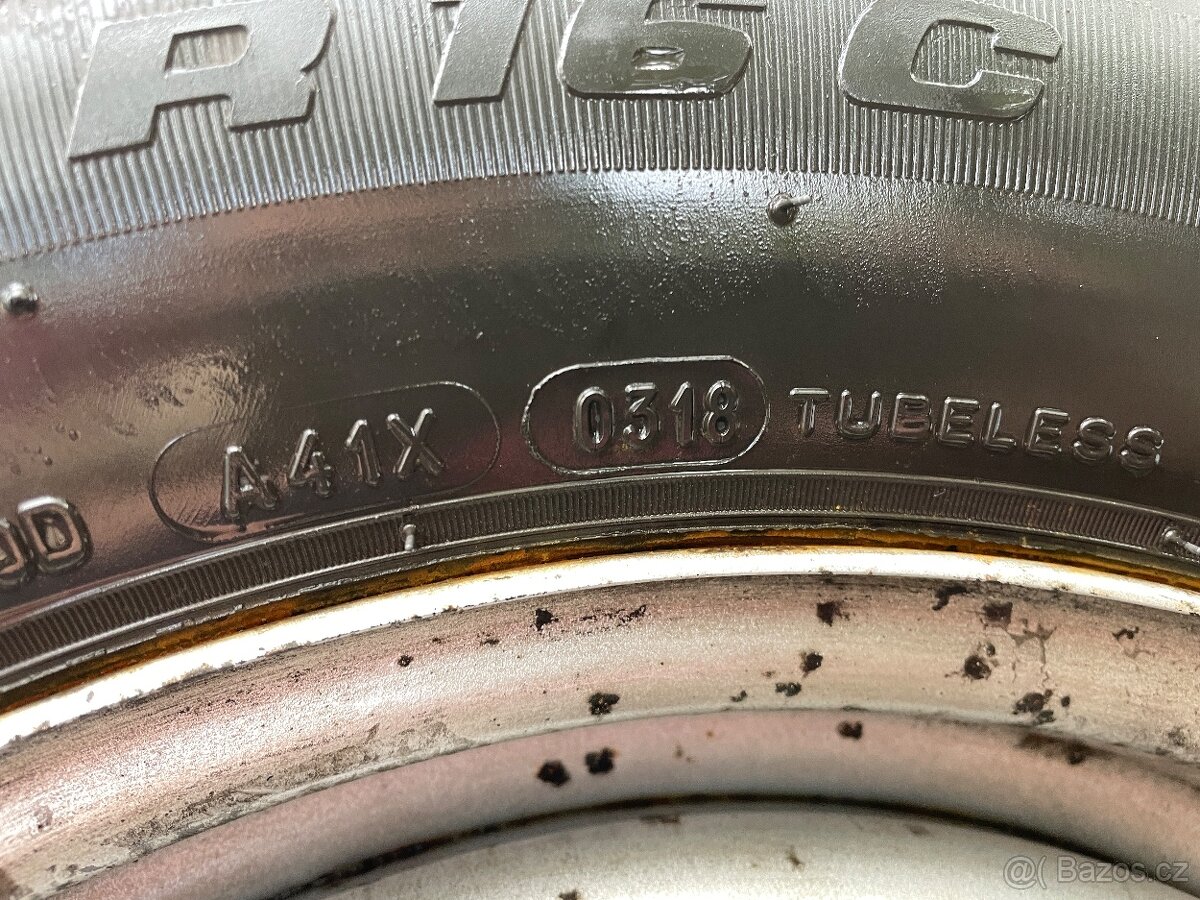 Dodávkové letní pneu BFGoodrich 215/65 r16 c a disky VW T5 - 4