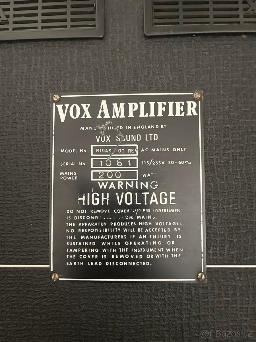 VOX Midas 100 - 4