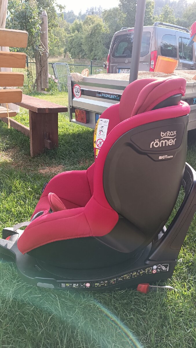 Autosedačka Britax Römer Dualfix i-size 2018 Red - 4