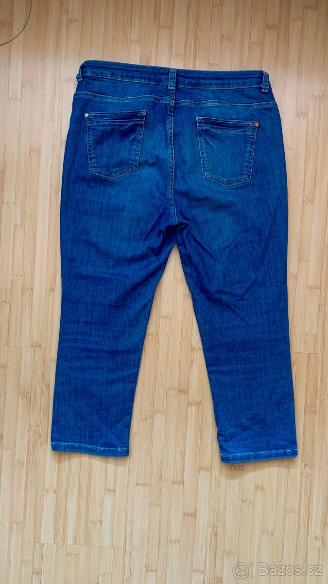 Džíny 3/4 zn. M&S vel 38-40 - 4