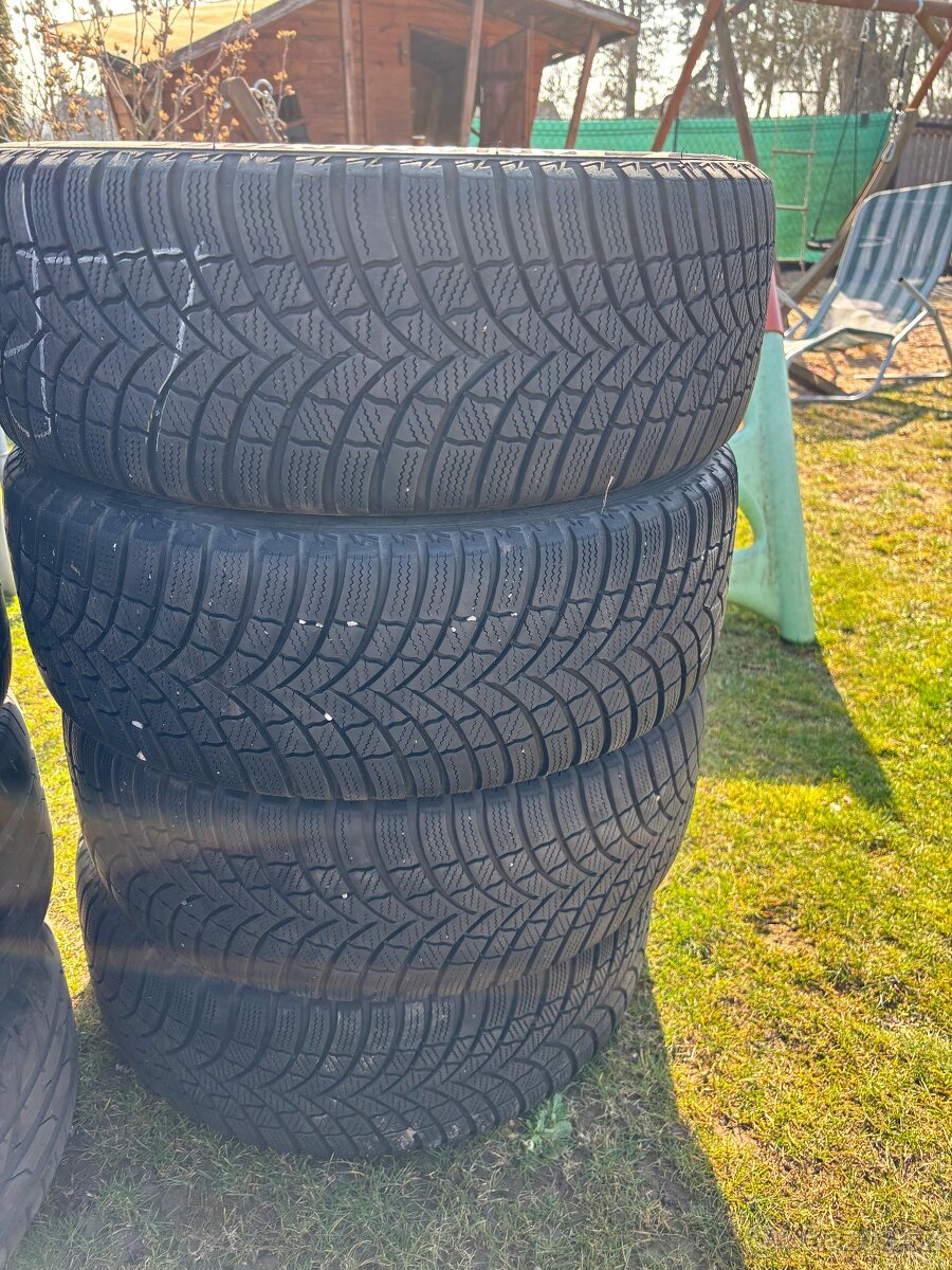 Sada plechových kol 5x112 r16, Bridgestone - 4